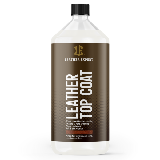 Polyuretanový lak na kůži Leather Expert - Leather Top Coat (1 l) - matný