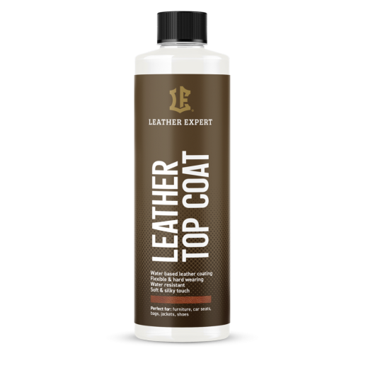 Polyuretanový lak na kůži Leather Expert - Leather Top Coat (500 ml) - pololesk