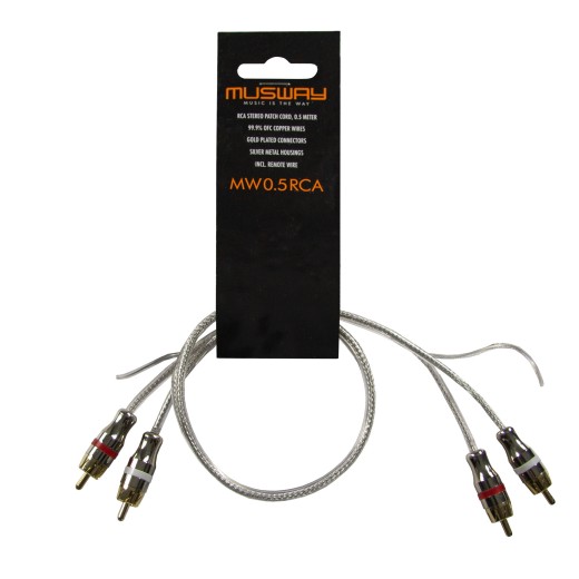 RCA kabel Musway MW0.5RCA
