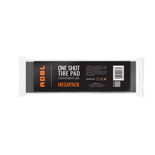 Aplikátory na pneumatiky ADBL One Shot Tire Pad Megapack