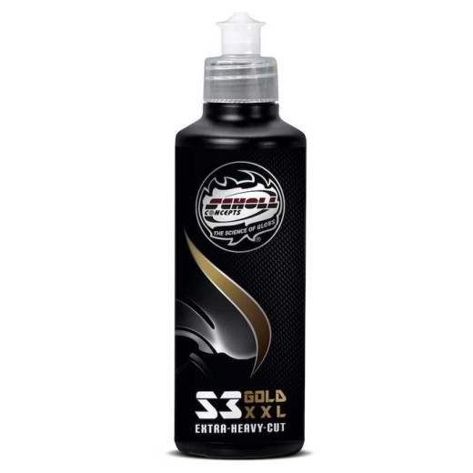 Lešticí pasta Scholl Concepts S3 Gold XXL Rubbing Compound (250 ml)