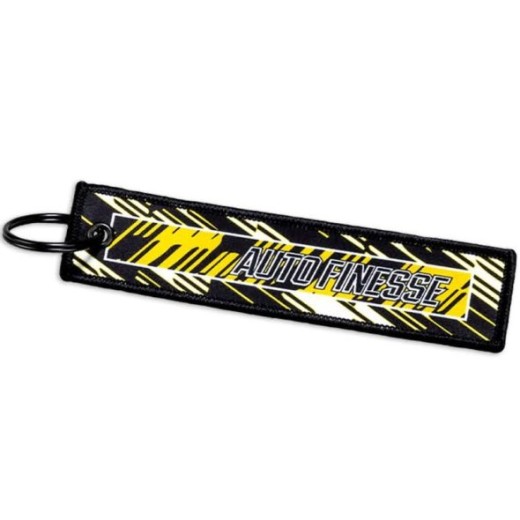 Přívěšek na klíče Auto Finesse V3 Race Tag Yellow