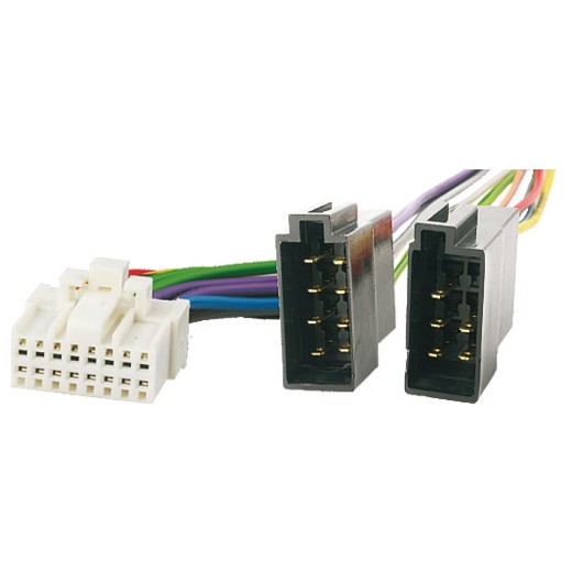 Panasonic 16 pin - ISO konektor
