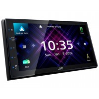 2DIN autorádio bez CD mechaniky JVC KW-M565DBT