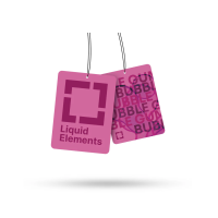 Závěsný osvěžovač vzduchu do auta Liquid Elements Air Freshener Bubblegum