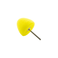 Lešticí kužel Carbon Collective Hex Mini Polishing Cone - Yellow