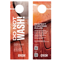 Visací upozornění Gyeon Hanger Red