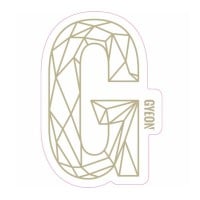 Samolepka Gyeon G Sticker Gold (200 mm x 131,3 mm)