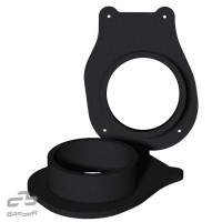 MDF redukce pod reproduktory pro Citroen C4 Picasso