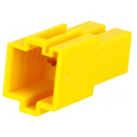 Žlutý Mini ISO konektor 4carmedia 331450