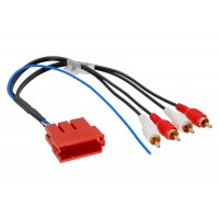 AUX výstup adaptér MINI ISO - CINCH