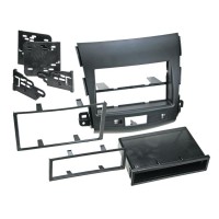 Redukční rámeček autorádia pro Citroen C-Crosser / Mitsubishi Outlander / Peugeot 4007