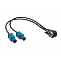 Anténní adaptér 2X FAKRA - ISO 2957372