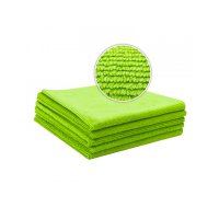 Mikrovláknová utěrka Liquid Elements All-Purpose Green Microfiber Cloth Value Set of 5 - 310 GSM 40 x 40 cm