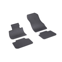 Gumové autokoberce Rigum pro BMW X1 F48 (2016 -), X1 U11 (2022 -), X2 F39 (2018 -), X2 U10 (2024 -) / Mini Countryman F60 (2017 - 2023), Countryman U25 (2024 -)