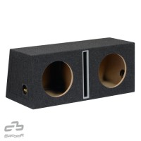 Bassreflexová dvojitá ozvučnice Basser B1035SX2 Black