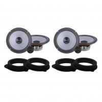Reproduktory do Audi A4 B7 set č. 1
