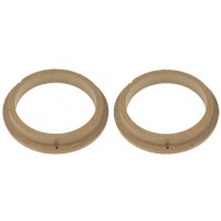 MDF redukce pod reproduktory pro Fiat Panda