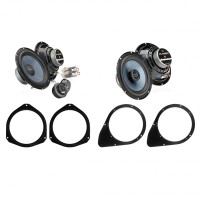 Reproduktory do Fiat 500 set č. 2